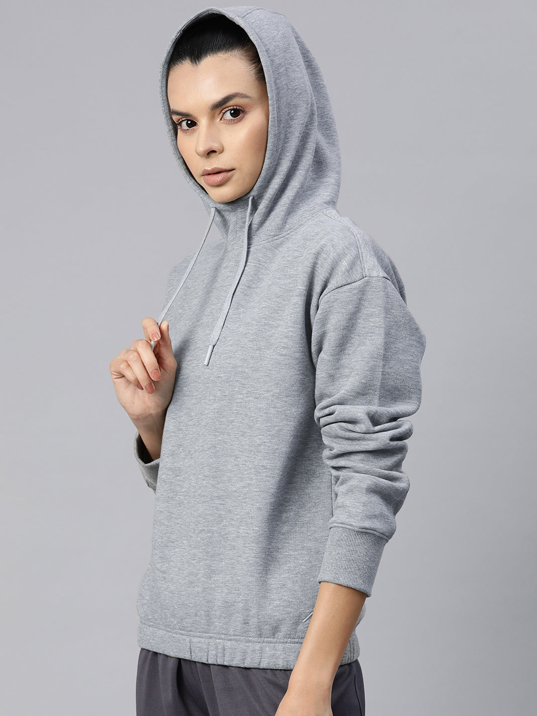 Alcis Women Plush Pullover Hooded Sweatshirt