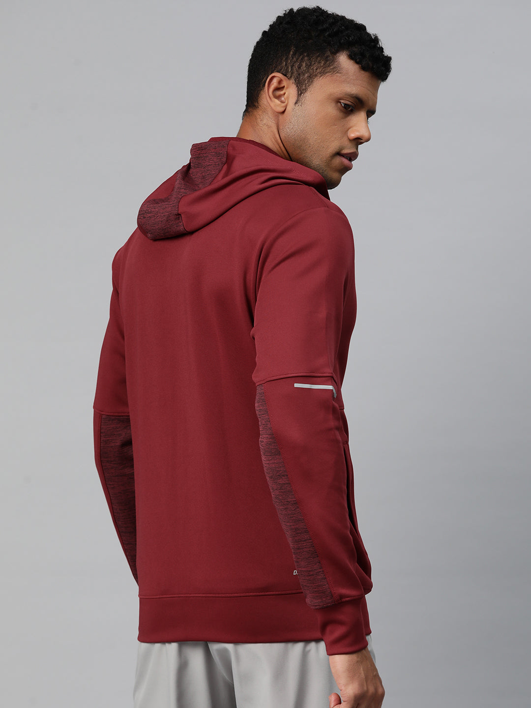 Alcis Men Training or Gym Open Front Jacket