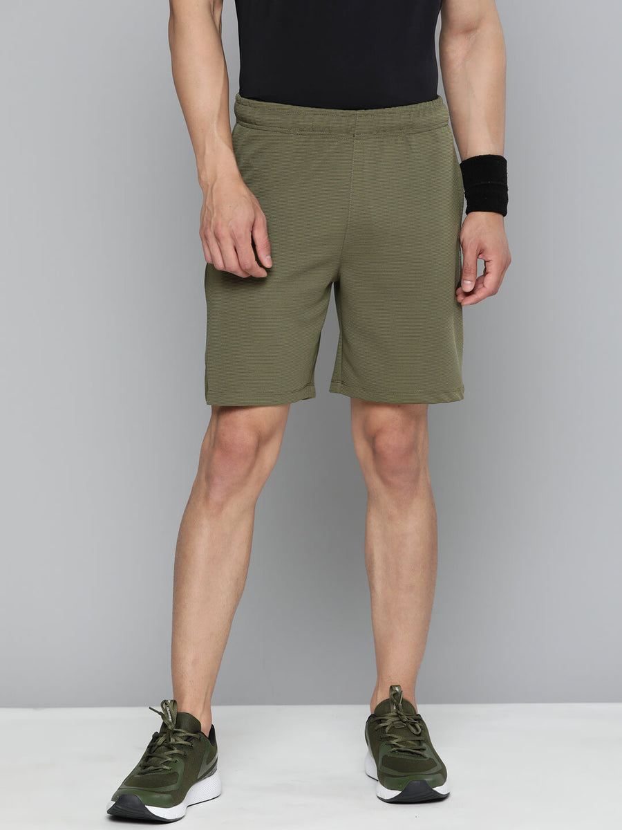INC Mens Green Camouflage Classic Fit Quick-Dry Athletic Shorts S