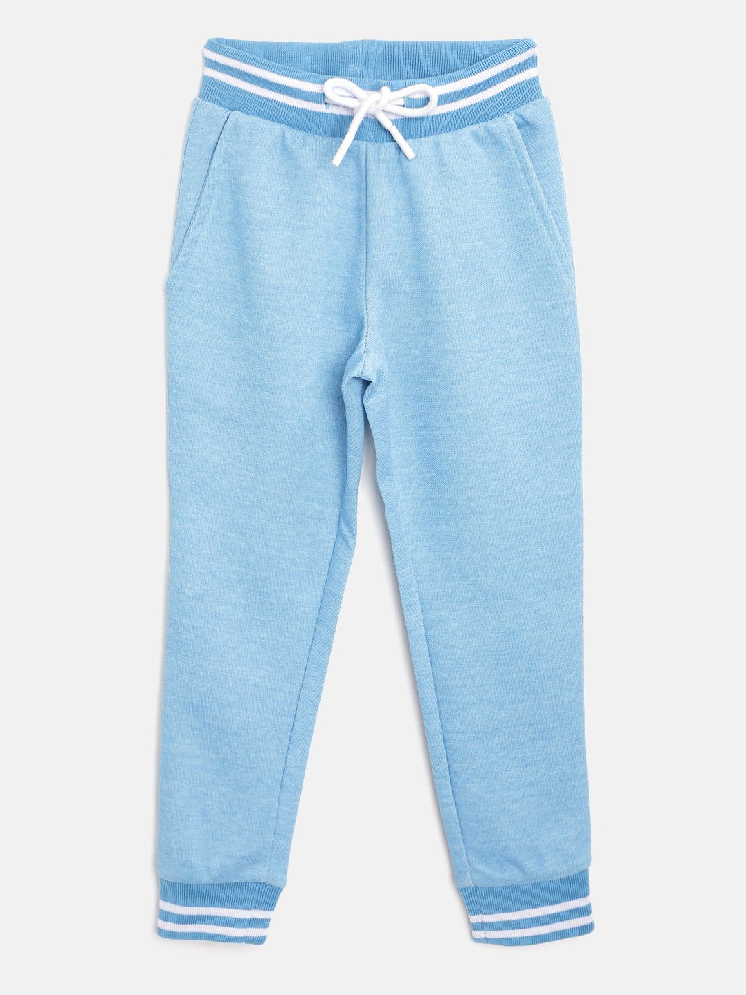 Alcis Girls Blue Solid Joggers