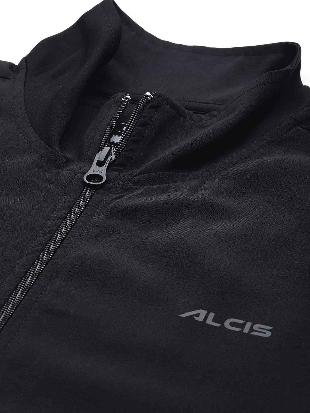 Alcis Men Black Solid Jacket