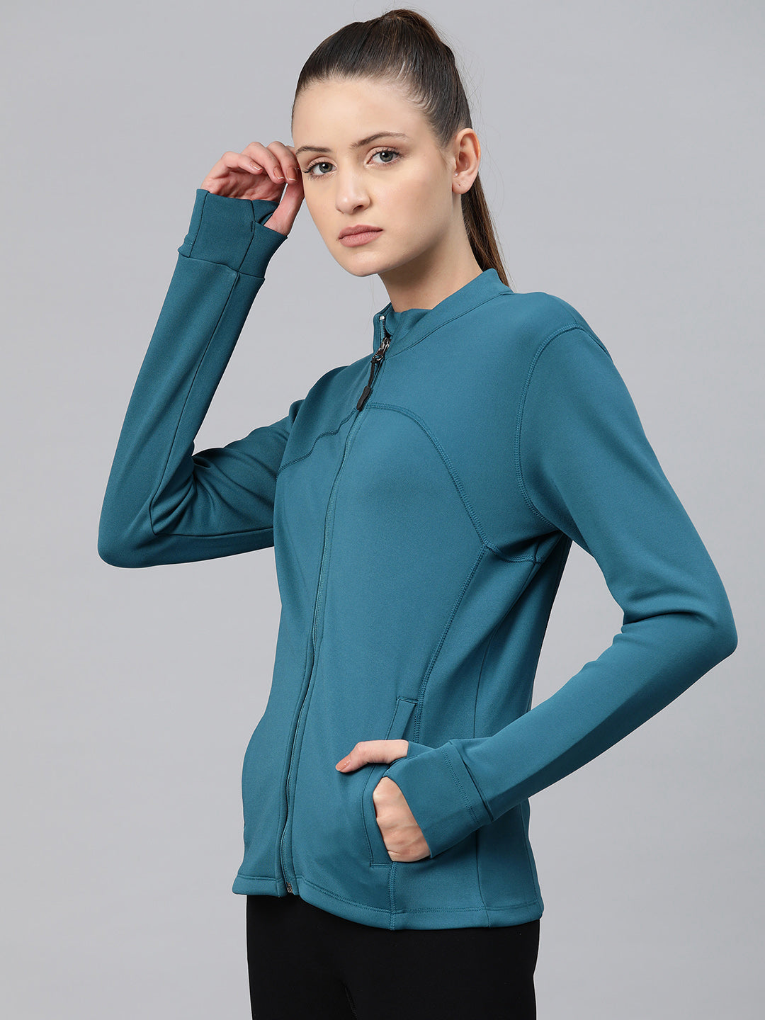 Alcis Women Energy Rush Sweatshirt with Reflective Detail