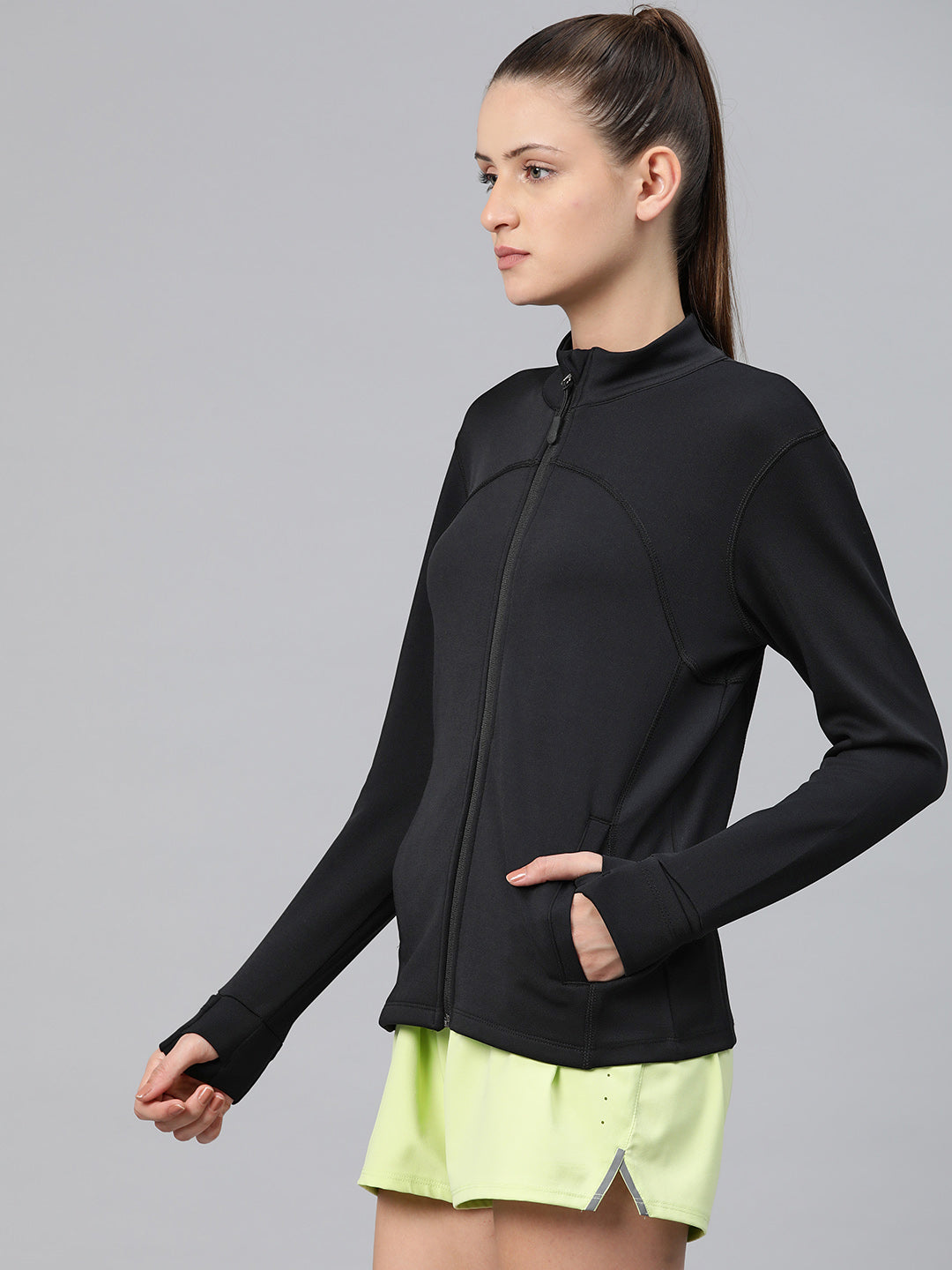 Alcis Women Energy Rush Sweatshirt with Reflective Detail