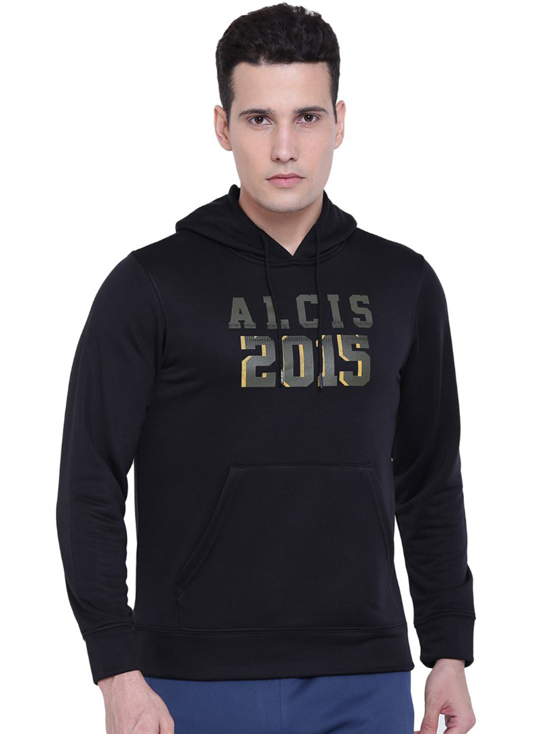 Alcis Mens Black Sweat Shirt 144MSS215 144MSS215-S