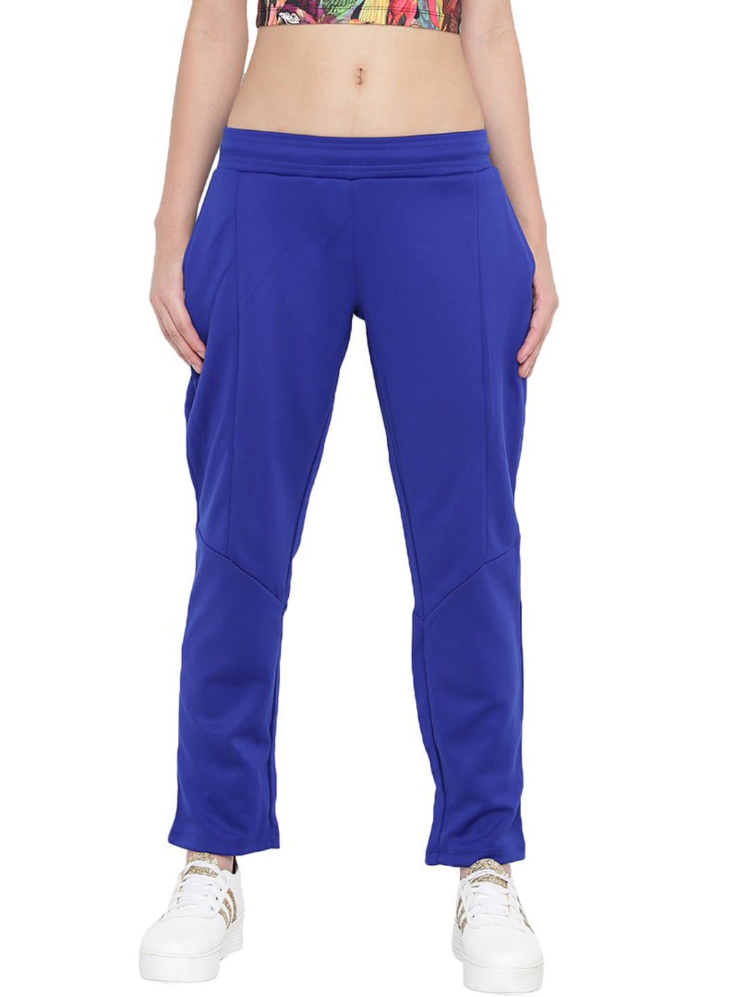 Alcis Womens Solid Blue Track Pant 247WPN097 247WPN097-S