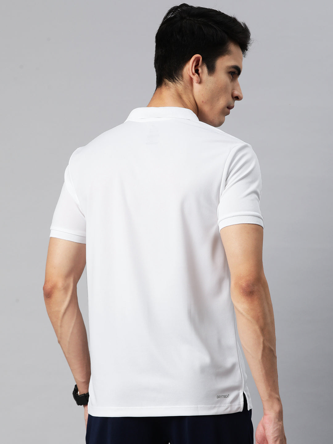 Alcis Men Polo Collar Dry Tech Slim Fit T-shirt