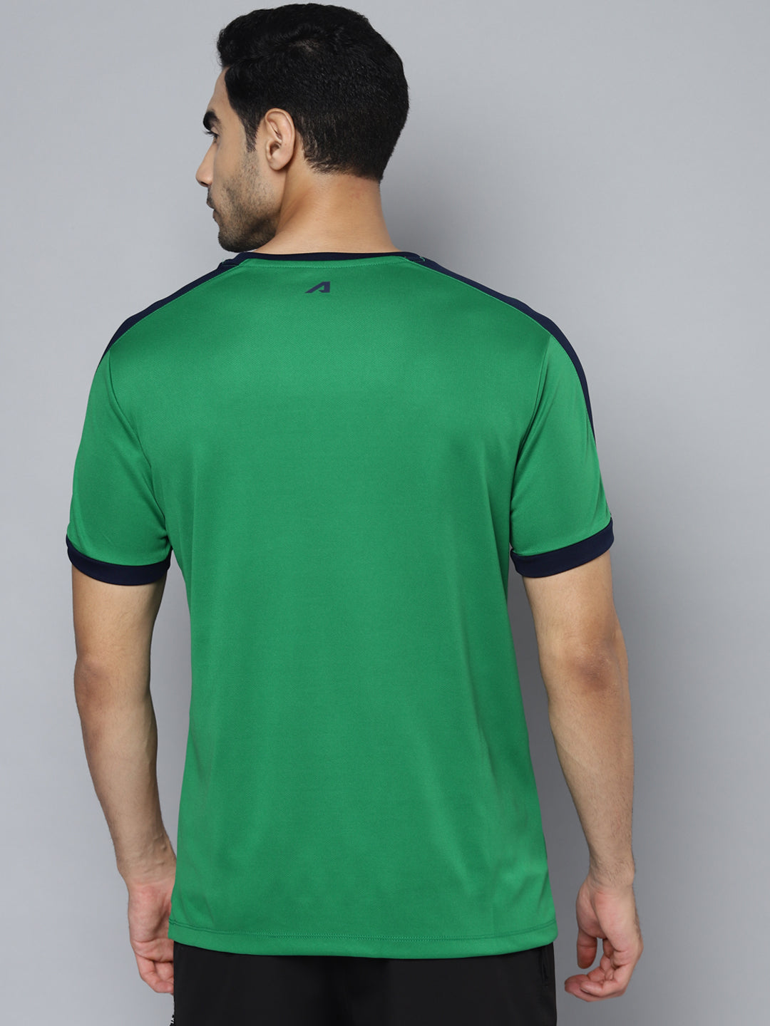 Alcis Men Green Printed Slim Fit T-shirt