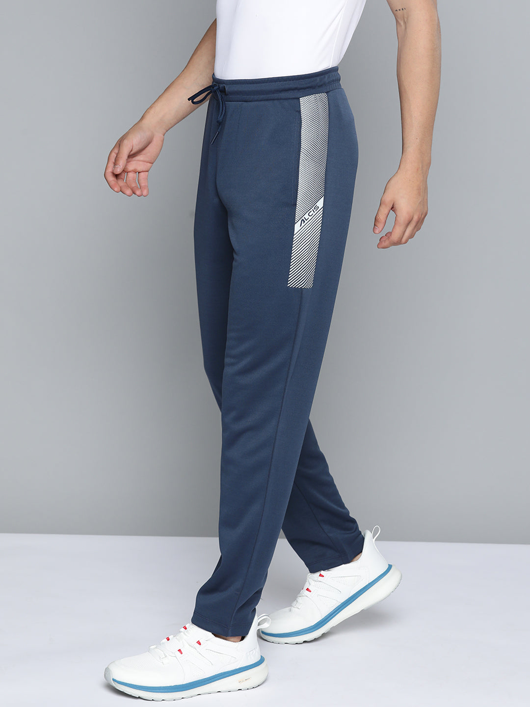 Pack of 2 Men's Cotton Track Pants (Blue & Beige) – Kaladhara
