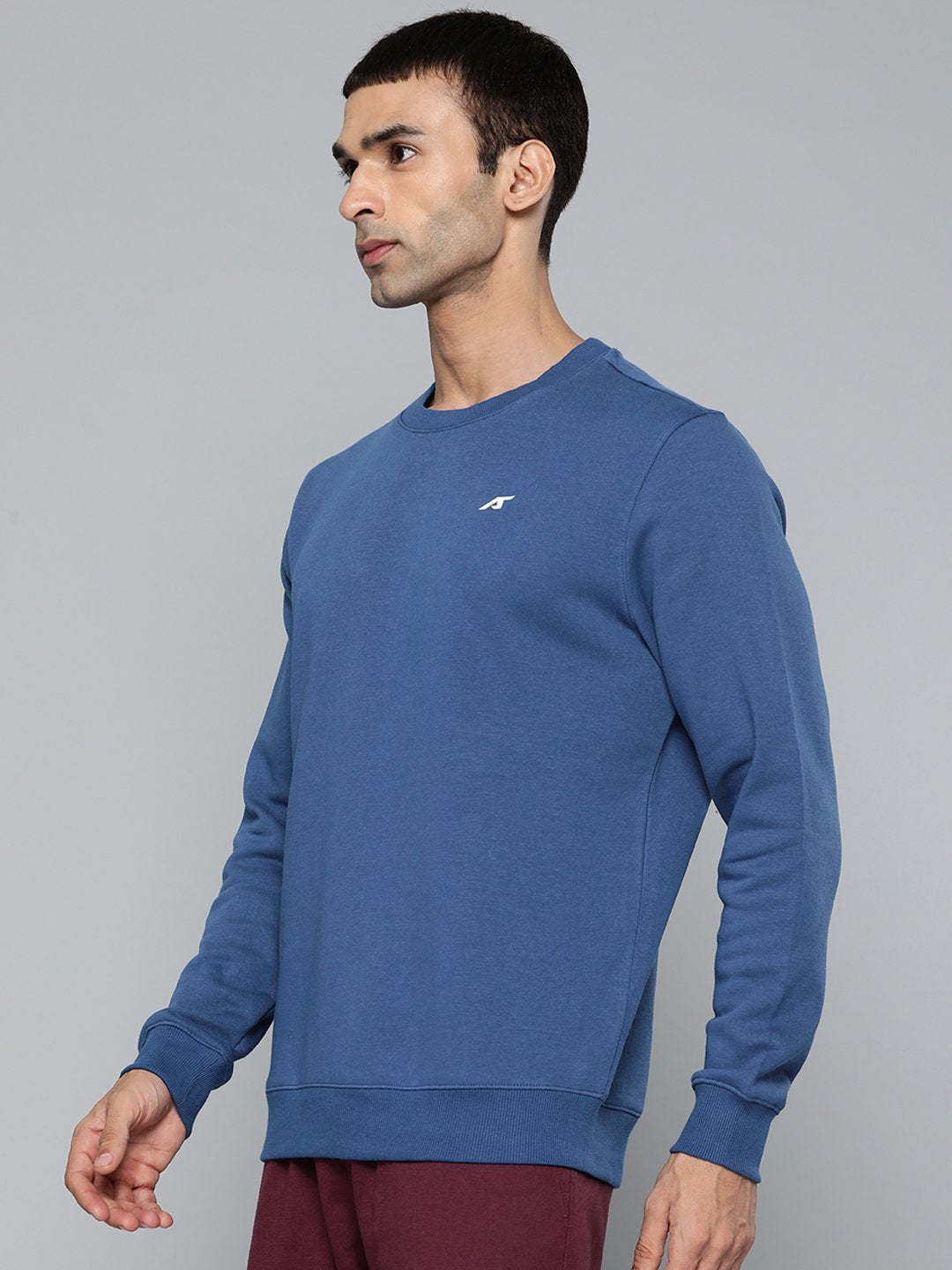 Alcis Men Casual Blue Sweatshirts