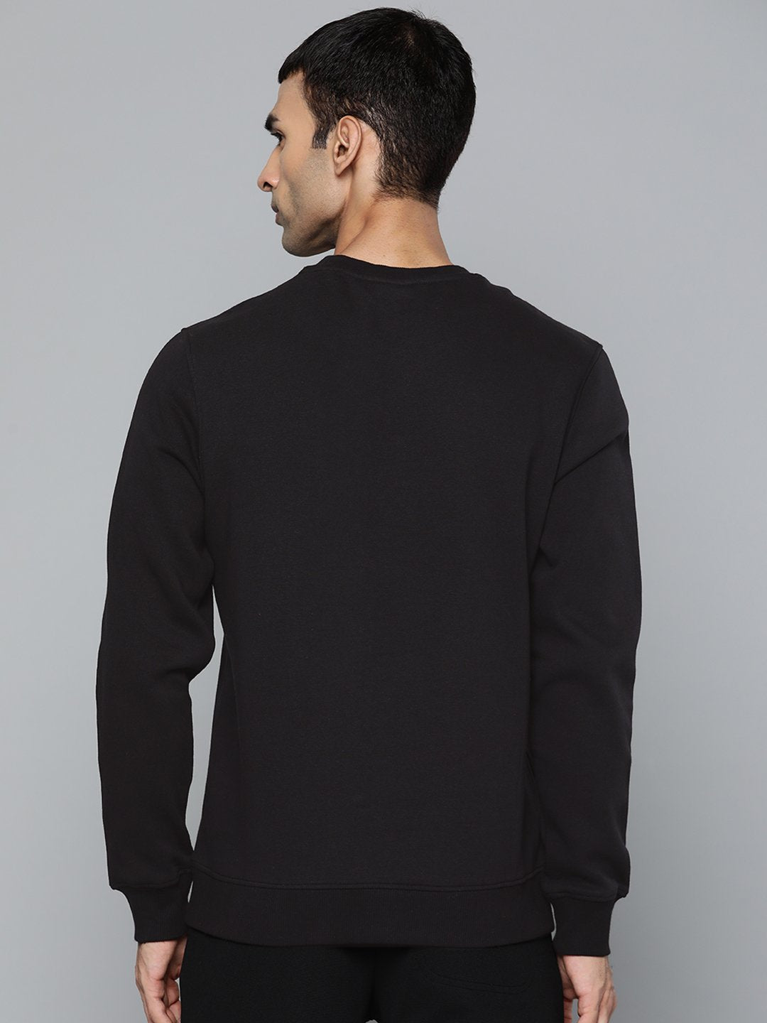 Alcis Men Casual Black Sweatshirts