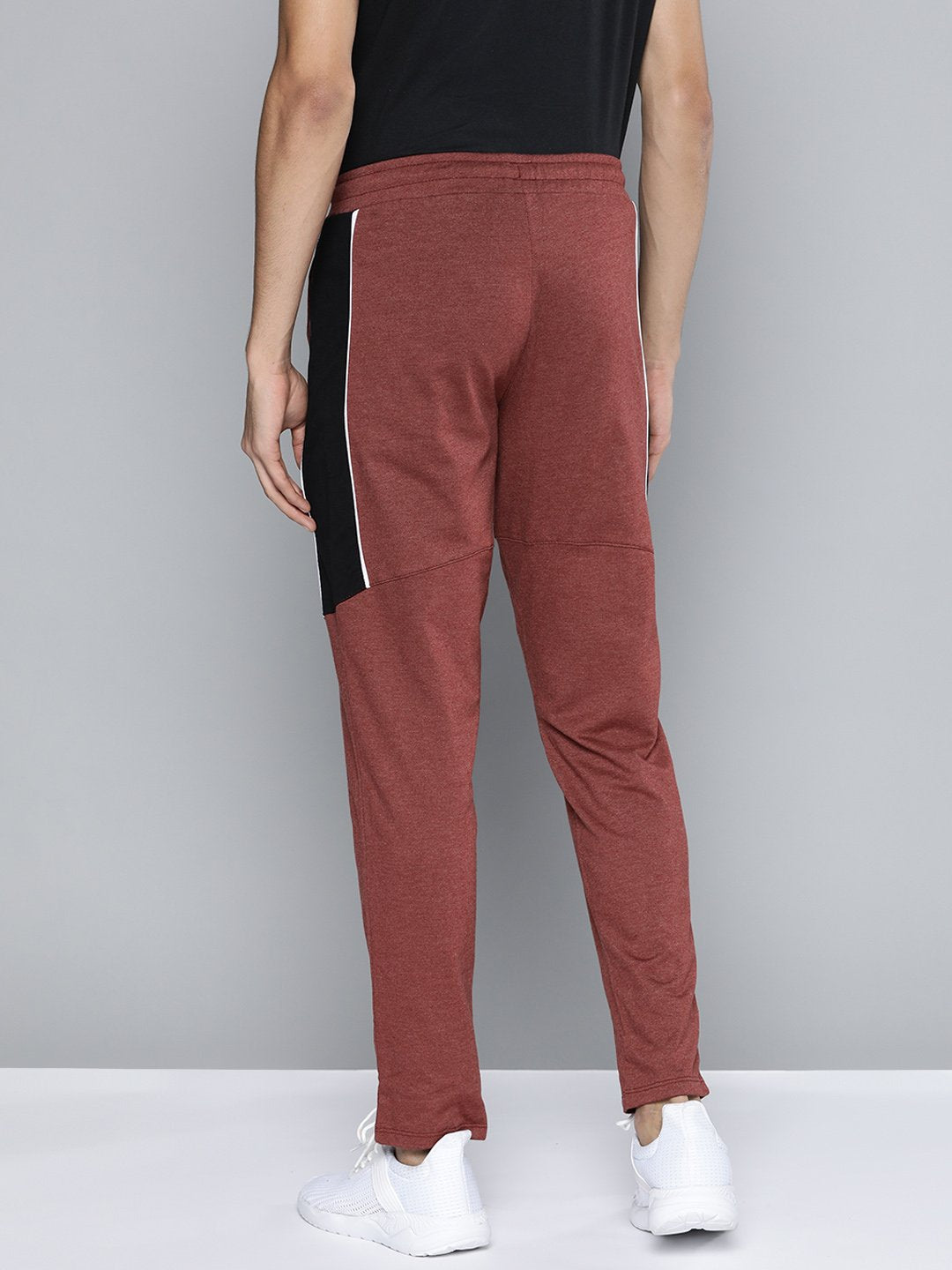 Alcis Men Red Solid Track Pant
