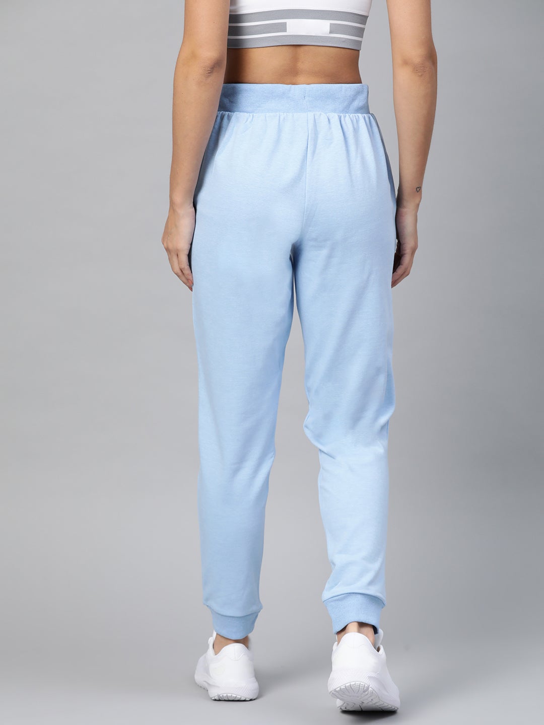 Alcis Women Solid Blue Track Pant