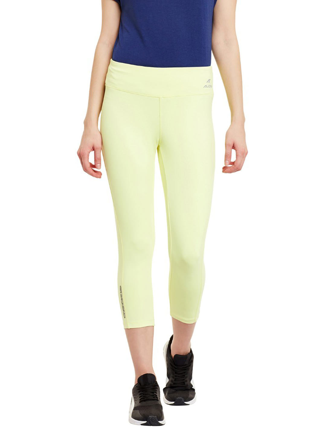 Alcis Yellow Core Fit Tights ALWPA151455 ALWPA151455-XS