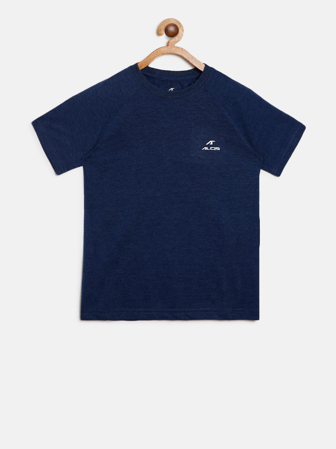 Alcis Boys Navy Blue Back Print Detail Round Neck T-shirt BTESST2301-4Y