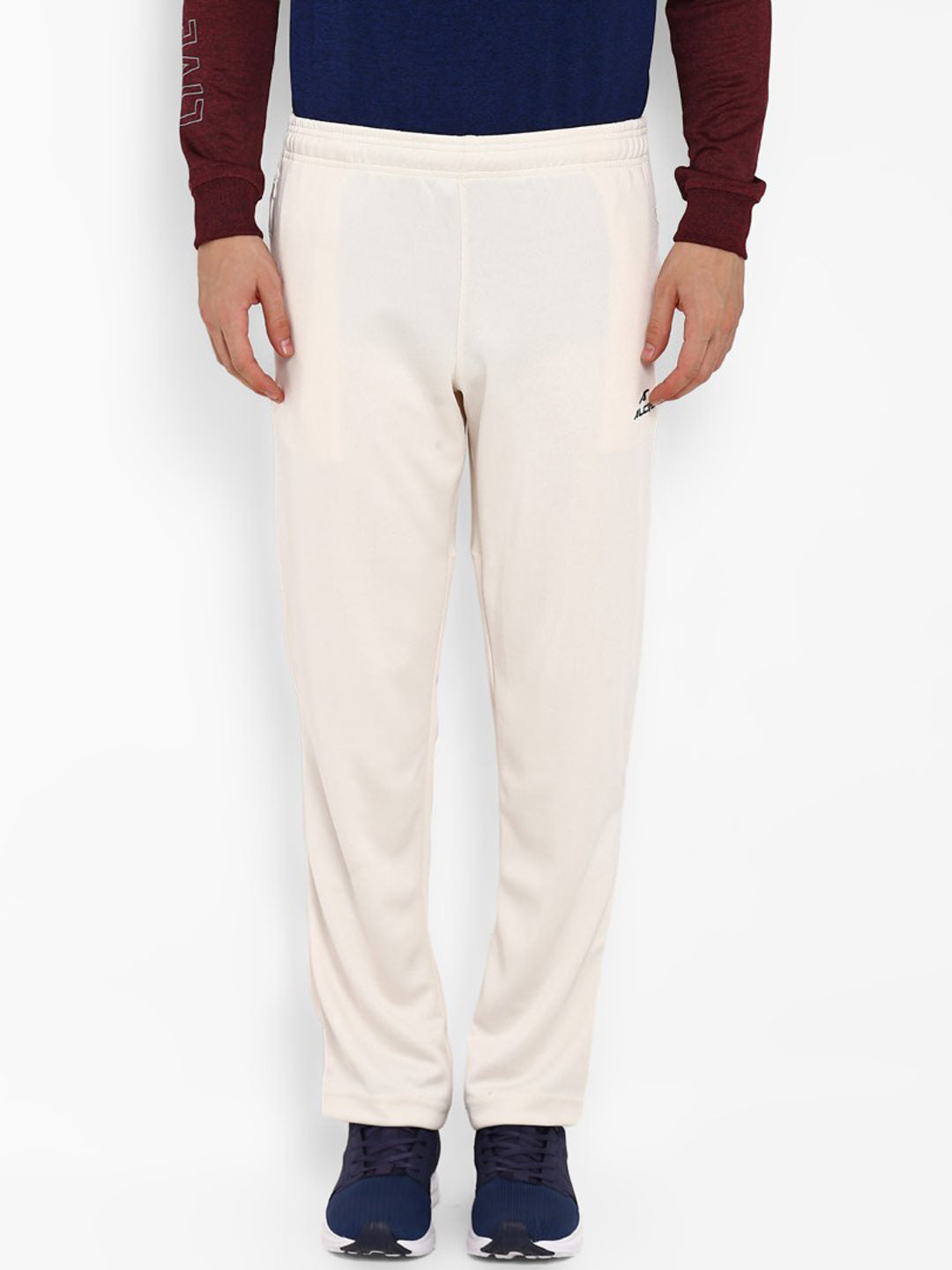 Alcis Men Solid Off White Track Pant CRTP2002-S