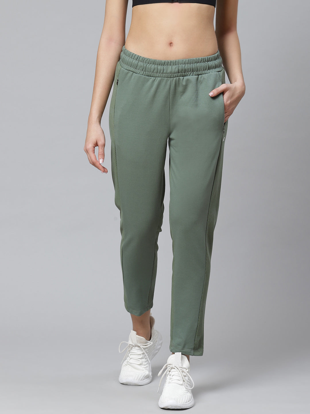 Buy Louis Philippe Green Trousers Online - 672760 | Louis Philippe