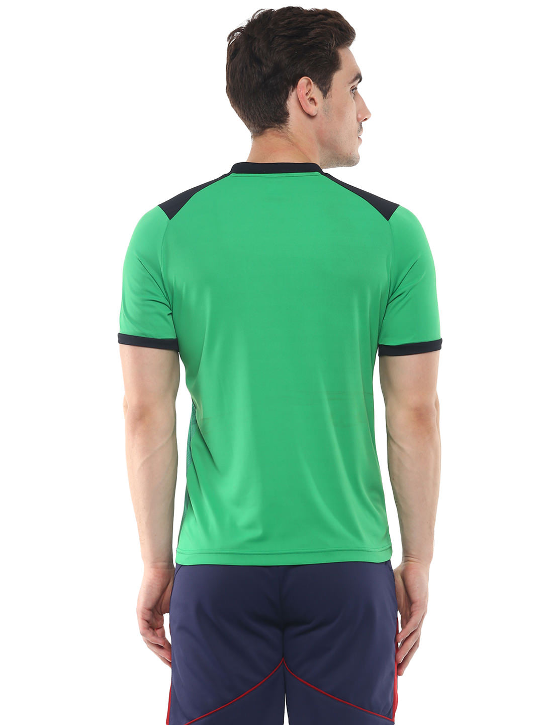 Alcis Men's solid Green Tshirt