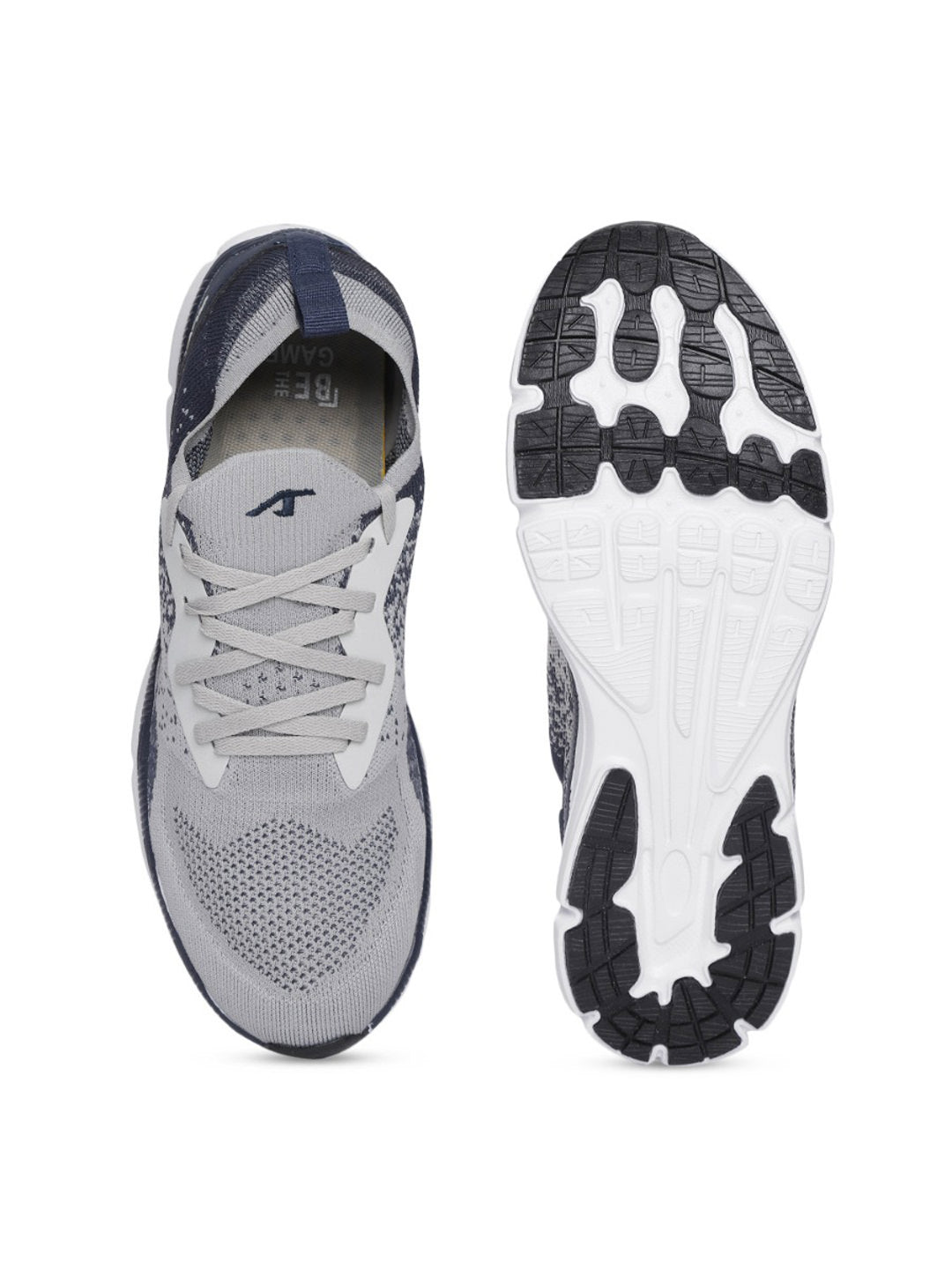Alcis Mens Grey Running Shoes R8038301-UK-6-Grey