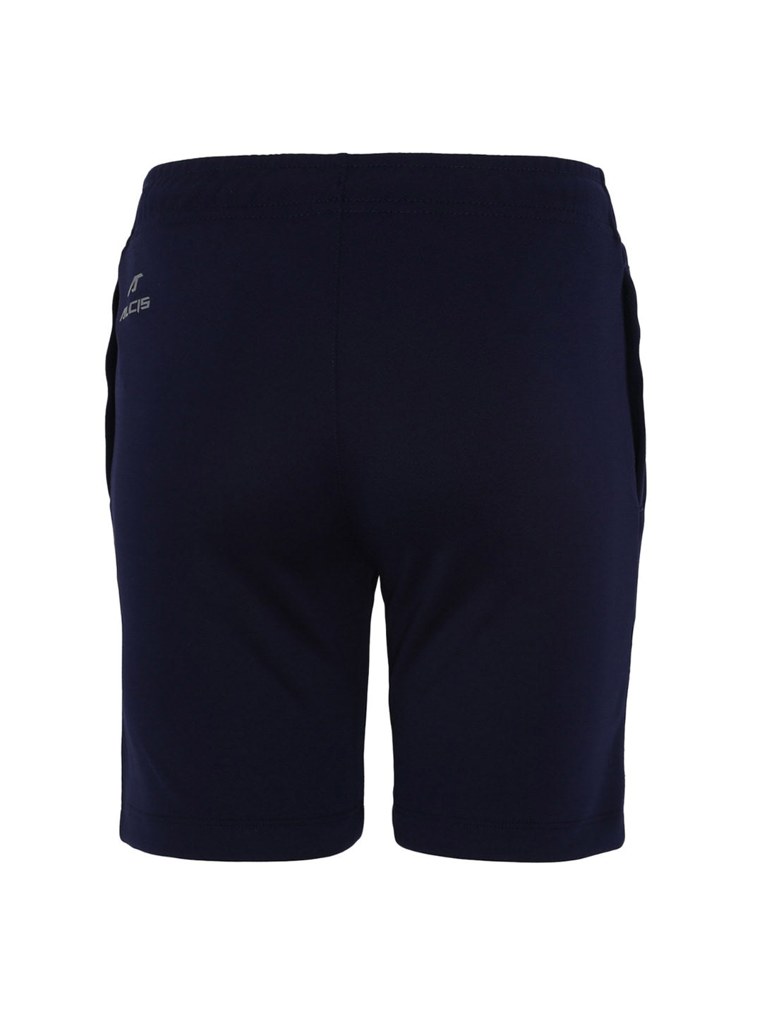 Alcis Boys Navy Blue Solid Slim Fit Rajasthan Royals Sports Shorts