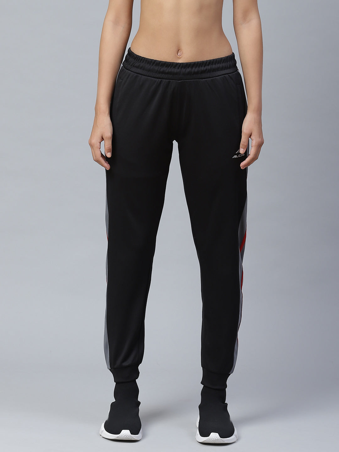 Alcis Women Black Solid Slim Fit Joggers WAS20Q359100-S