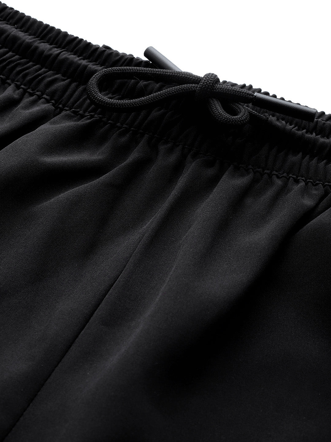 Alcis Women Black Solid Slim Fit Regular Shorts