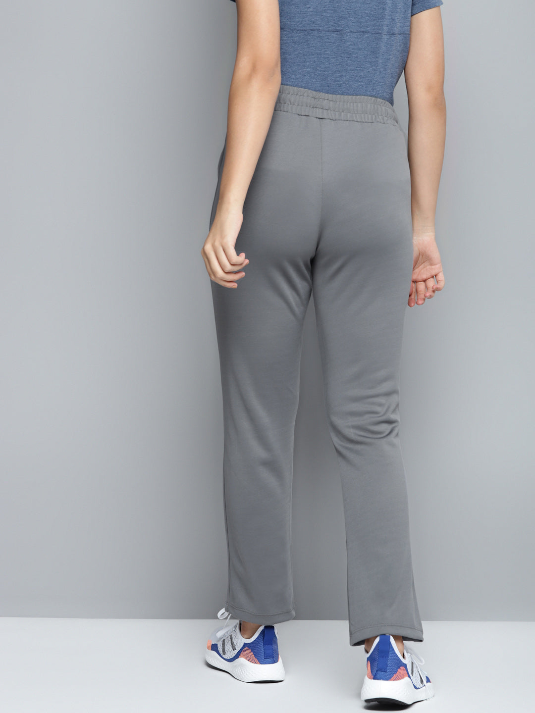 Alcis Women Grey Solid Track Pants