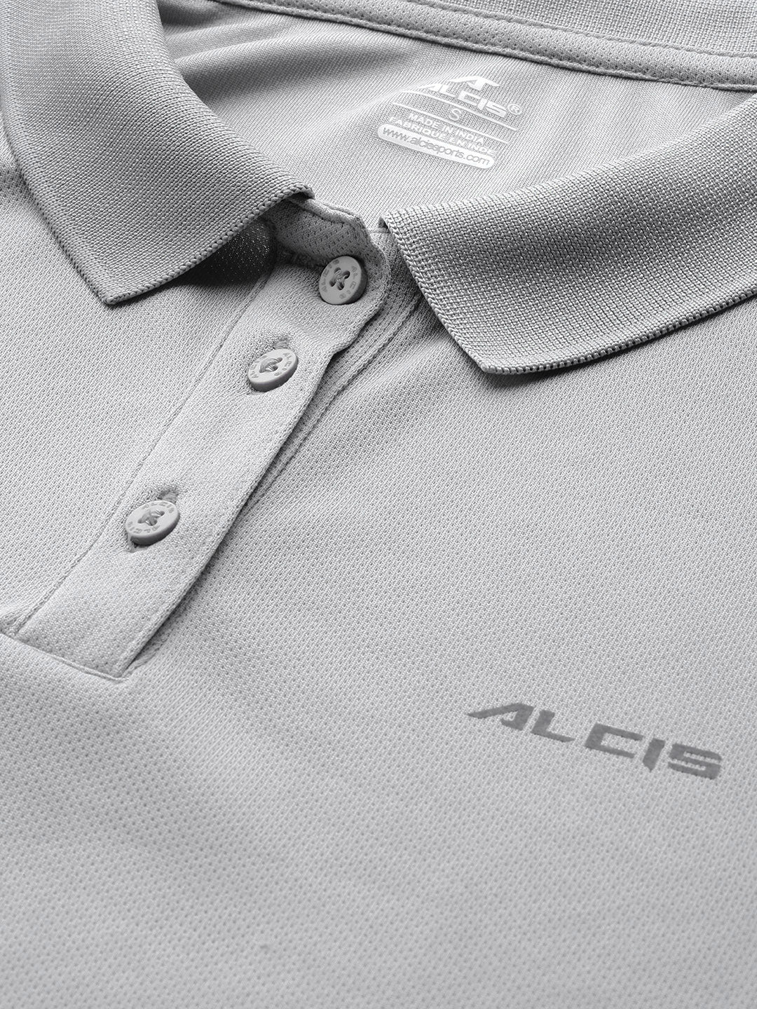 Alcis Women Grey Solid T shirts